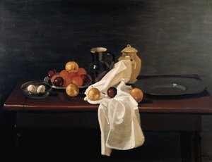 オレンジのある静物