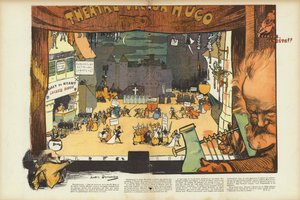 ヴィクトルユーゴー生誕100周年、ルリールのイラスト