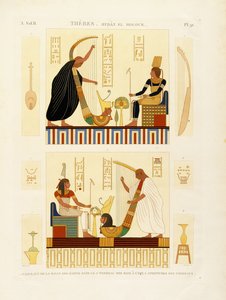 Thebes、Byban el Molouk、c.1809-1812 作： Andre Dutertre