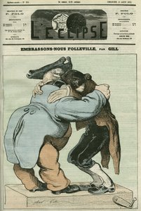 ユージン・ラビッシュ（1815-1888）とオーギュスト・ルフラン（1814-1878）によるボードヴィル、漫画「フォルヴィルにキスを」。8月31日付ジルの「L