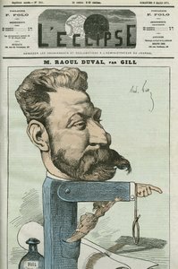 フェルナン・ラウル・デュヴァルの漫画（Fernand Raoul Duval 作： Andre Gill