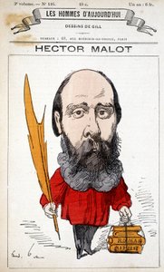 ヘクター・マロット（フランスの作家、1830年～1907年）の漫画 - ギルによる、"Les Hommes d