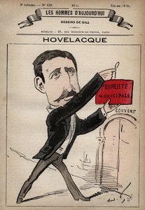 アンドレ・ギル（1840-85）による1779年から1880年頃の「Les Hommes d