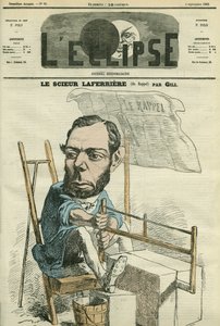 Edouard Lafferiere (1841-1901), フランスの行政官・政治家。9月4日付ジルの「L