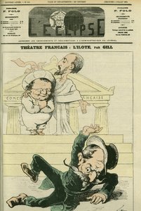 シャルル・モンスレー（1825-1888）とポール・アレーヌ（1843-1896）がコメディ・フランセーズのために描いたコメディ作品「L