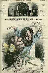 Les irreguliers du Figaro、シャルル・モンスレ（1825-1888）とジュール・ヴァレ（1832-1885）の日記に入りました。5月24日付ジルの「L