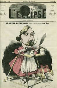 Louis-Charles-Alexandre Estancelin (1825-1906), フランスの将軍、政治家。7月17日付ギル社「L