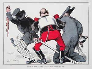 ルート・ド・ローマ-彼らは、ヒロワール・デ・ラ・トロワジーム・レピュブリック、Vol。私、政治史、1933年発行 作： Andre Gill