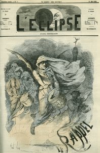 ポール・マハリン(1838-1899)の歌のイラスト「The Reminder」。ギル著「L