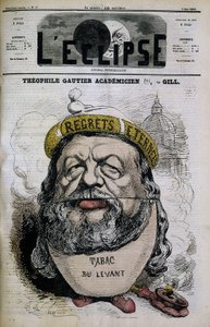 Théophile Gautier - by Gill, in "L