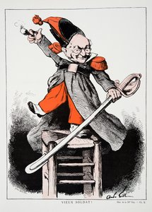 Old Soldier！、第3共和国の歴史、Vol。私、政治史、1933年発行 作： Andre Gill