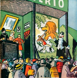 Fables de la Fountaine、1922年、1929年からのAndre Helleによるイラスト