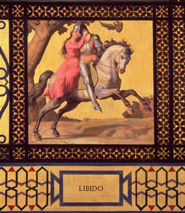 Good and Evil：Libido、1832 detail of 89709 oil on canvas