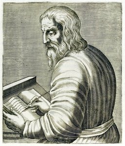 真の肖像画からのトレビゾンドのジョージ？ AndréThévetによって1594年に出版 作： Andre Thevet