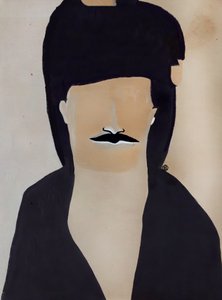 「口ひげを生やした男」の要約 作： 
