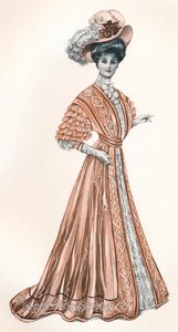 エドワード朝の女性のカタログイラスト、c1908 作： Andre and Sleigh