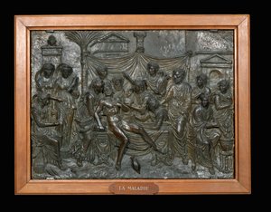 ジローラモ・デッラ・トーレの病気... 作： アンドレア (1470-1532) リッチョ