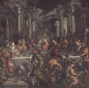 カナの婚礼の宴 作： Andrea Vicentino