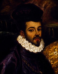 フランスのヘンリー3世、ポーランドの王の肖像（絵画） 作： Andrea (1539 1614) Vicentino