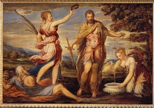 スキピオ・アフリカヌス 1555/60年頃 作： Andrea (fl.1527/30-63) Schiavone