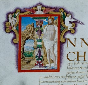 復活 作： Andrea (school of) Mantegna