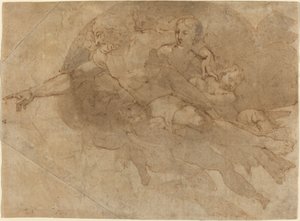 栄光の父なる神 作： Andrea Boscoli after Michelangelo