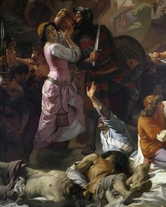 トルトナ市民と帝国軍との衝突（『トルトナの不変』『トルトナの渇き』より引用 作： Andrea Gastaldi