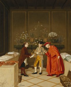 魚のベンダー;魚売り、 作： Andrea Landini