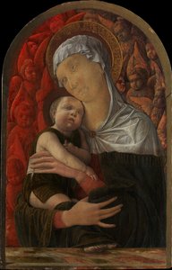 マドンナと子供とセラフィムとケルビム1454。