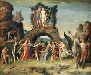 パルナッソス 作： Andrea Mantegna