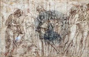 殉教に導かれた聖ヤコブ 作： アンドレア・マンテーニャ