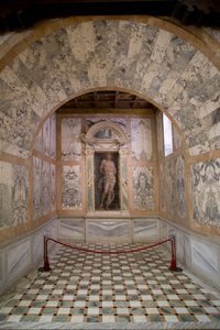 聖セバスチャン、1490年頃 作： Andrea Mantegna