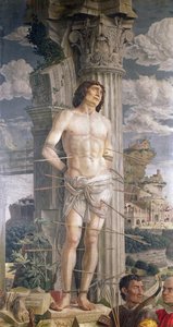 聖セバスチャン 作： Andrea Mantegna