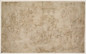 1万人のキリスト教徒の殉教 作： Andrea Mantegna
