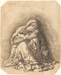 聖母子 作： Andrea Mantegna