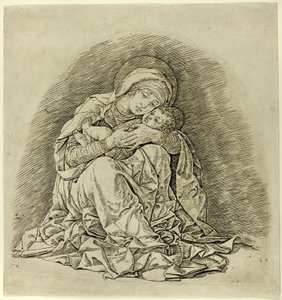 聖母子 作： Andrea Mantegna