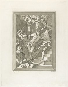 聖者の鞭打ち 作： Andrea Scacciati after Giovanni Battista Paggi