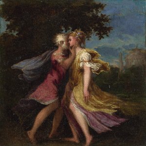 木星がカリストを誘惑するc。 1550