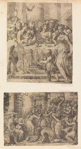 賢者の崇拝、ca。 1542-46 。 作： Andrea Schiavone