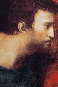 修道院（トンガロ修道院）。絵画。最後の晩餐。1506-1507.詳細（絵画） 作： Andrea Solario