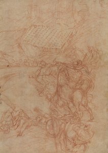 スポレートの戦い 作： Andrea Vicentino after Titian
