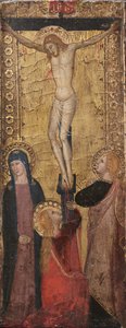 はりつけ、c。 1360年代。 作： Andrea da Firenze