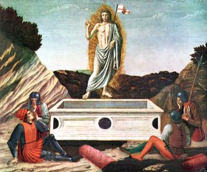 復活、15世紀半ば、1930年。 作： Andrea del Castagno