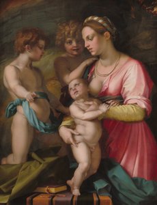 慈善団体、1530 年以前。 作： Andrea del Sarto