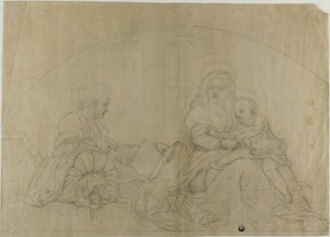 サックの聖母 作： Andrea del Sarto