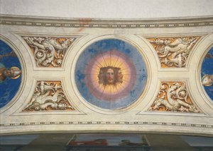 三位一体と四人の聖人》アンドレア・デル・サルトことアンドレア・ダニョーロ作 作： Andrea del Sarto