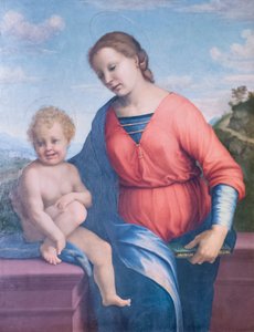 聖母マリア 作： Andrea del Sarto