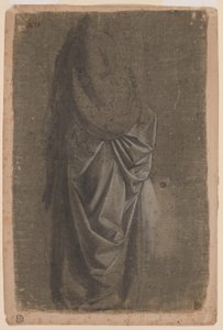 右向き横顔立像の緞帳習作 作： Andrea del Verrocchio