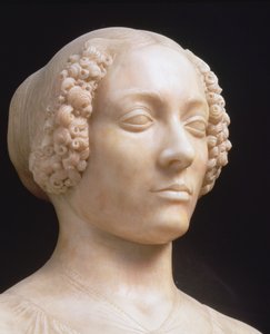 花束を持つ女性、147102〜80年頃、大理石のディテール434102