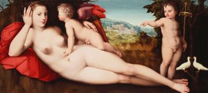 神聖で冒とく的な愛の金星、 作： Andrea di Alessandro Bresciano